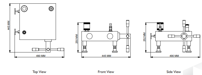 Dead Weight Tester Diagram